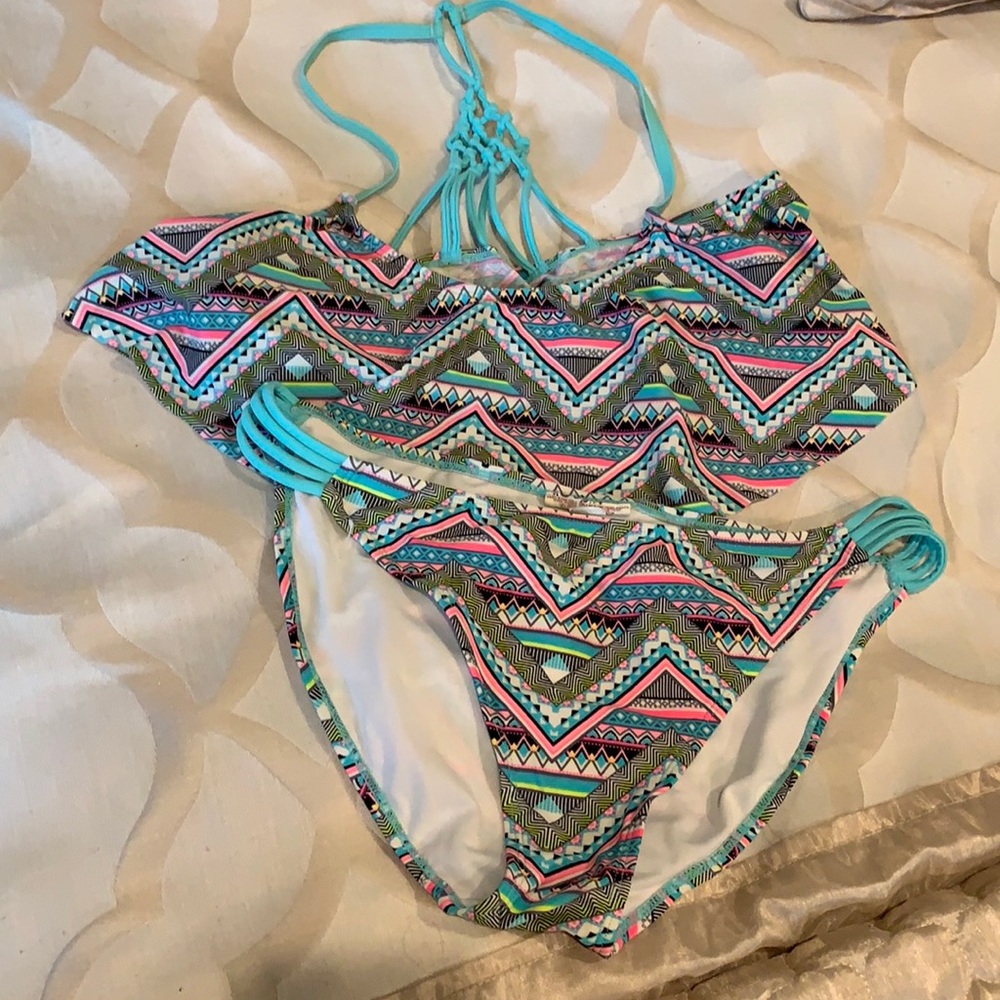 Two piece swimsuit size XL